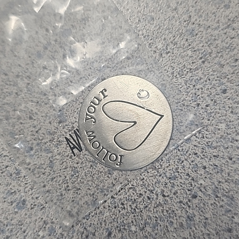 Origami Owl "Follow your Heart" Large Back Plate